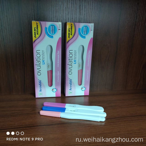 Женская проверка мочи LH Ovulation Test At в продаже экспорт OEM